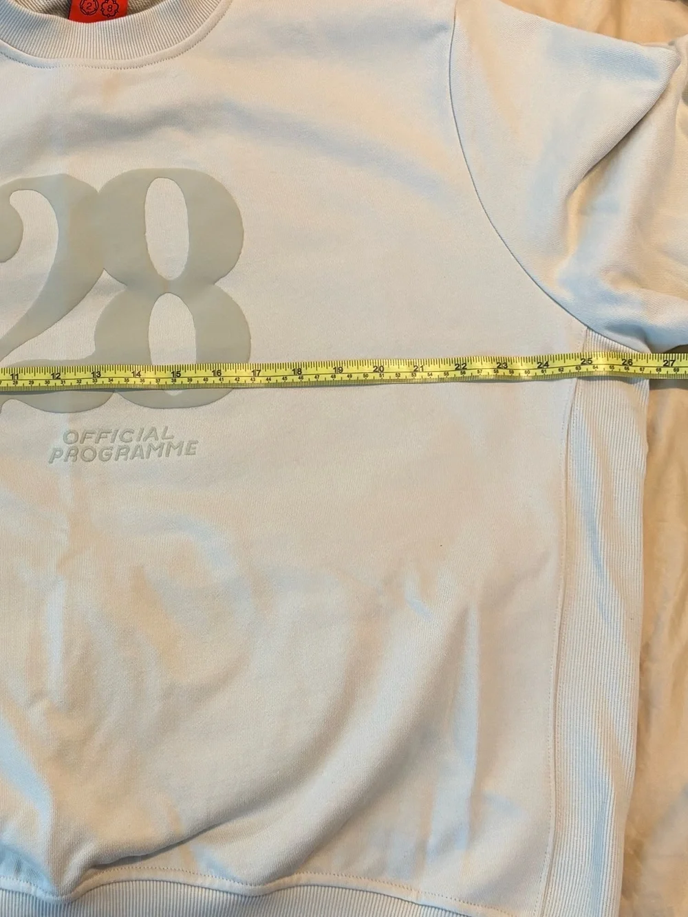 28 Official Programme Ecru Sweatshirt XL, Louis Tomlinson 28OP Clothing - Picture 13 of 16